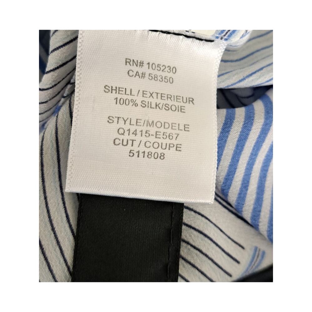 Equipment Michaela Linear Patchwork Silk Dress St… - image 6